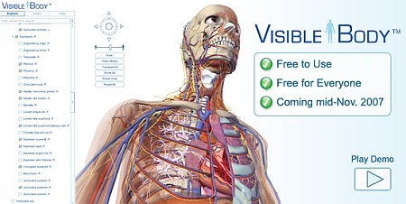 Anatomia virtuale del corpo umano in 3D gratis sul tuo PC
