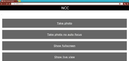 Controllo remoto Nikon DSLR da PC, Tablet e Smartphone