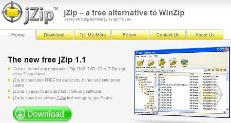 Crea, apri e gestisci facilmente archivi RAR, TAR, ZIP, G-Zip