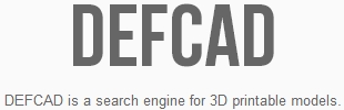 DEFCAD - Motore di Ricerca Oggetti e Modelli Stampa 3D