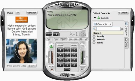 X-Lite: il miglior video-telefono SIP per chiamate VoIP